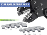 Ratcheting Crimping Tool EDM cutting jaw provides accurate and reliable crimping without damage V1366-AZ2-W-05773