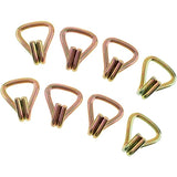 8X Heavy Duty Double J Hooks For Strap Maximum Breaking Strength 1000Kg V1188-MS-227-2177