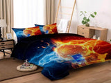 Basketball Bordeaux Gallery Quilt / Doona / Duvet Cover set V745-AQ043450K3