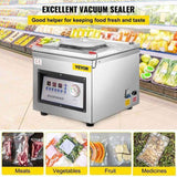DZ-260C Digital Vacuum Sealer Food Vacuum Sealing Packing Machine 220V V952-DZ-260ZKBZJ400W01V3