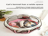 Cat Portable Dog Fence, Outdoor Run for Cats, Playpen for Adult Kittens, Waterproof Dog V1189-LC-RY-00602