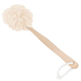 5PCS Long Handle Bath Ball Scrubbing Bath Shower Back Brush Scrubber Bathroom SuppliesWhite V1294-YM0901-3112200128912
