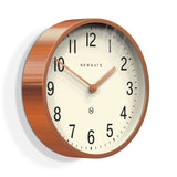 Newgate Master Edwards Wall Clock Copper V398-NGLUGG371RAC