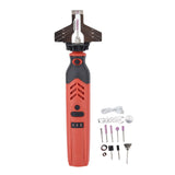 DC3.6V Cordless Saw Sharpener Kit Handheld Chainsaw Sharpening Kit Red Chain Saw Sharpen Tool Set V1294-YM0523-3111220062211
