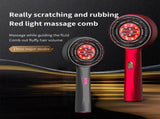 WN-02 Gray Multi-Function Red Light Massage Comb with 3 Modes and Rechargeable Battery V888-ELOSUNG15489