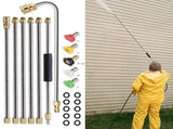 Pressure Washer Wand, 4000 PSI Telescoping High Washer Wand Set, Gutter Cleaning Tools, V1192-AZ-W-29667