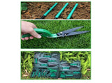 Potted Plant Pruning Shovel Kit Garden Planting Weeding Set Bonsai Trimming Garden Tools Green 10 V1294-YM0512-3111220287911