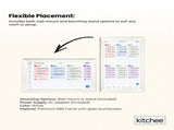 Kitchee 10" Digital Calendar Smart Family Planner - 25.5cm Touchscreen White V238-SUPDZ-42012314927184
