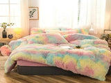 Colorful Plush Madeira Marigold Quilt / Doona / Duvet Cover set V745-AQ030043K3