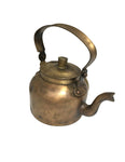 Table Clock - Old Brass Tea Kettle V440-TC109