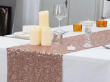 12 X 108 Inch 6 Pack Rosegold Sequin for Wedding Bridal Shower Fall Thanksgiving Valentine's V1370-AZ4-01569