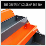 5-Tray Steel Cantilever Tool Storage Box Portable Parts Organiser Carry Holder V465-62211