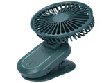 3Gears Portable Electric Fan Fully Automatic Shaking Head Electric Fan USB Charging for SummerGreen V1294-YM0901-3113210043313