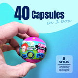 40X Puppy Club Farm Animal Toy Capsules 50mm Collectible Gacha in Display Box V274-TOY-KN-IGT-FARMAN1-50