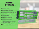 22 Multi Drawer Parts Storage Cabinet Unit Organiser Home Garage Tool Box V63-828221