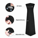 Easy-Going Pyramid Torch Patio Heater Cover, 90"H x 21.2"L x 21.2"W, Waterproof Outdoor Heater Cover V1107-120-54984-GRY