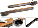 Toyota Land Cruiser FJ76/FJ79 Center Console and Door Armrest Cup Holder Set - Brown Leather V888-ELOSUNG15163