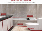 Flexible Quarter Round Molding, Mini Peel and Stick Rubber Trim Molding for Wall Edge Floor V1258-DP02-C-1358