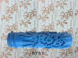 5 pcs 5'' Rubber Embossed Flower Pattern DIY Paint Roller Sleeve Decorative Texture Roller for Wall V1369-AZ3-W-05482