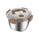 Stainless Steel Food Storage Containers, Leakproof Metal Food Boxes with Lid for Meal V1366-AZ2-W-23569