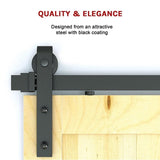 1.8m Sliding Barn Door Hardware Heavy Duty Sturdy Kit V63-827281