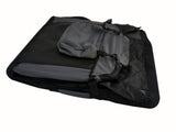 YES4PETS Large Fordable Soft Dog Cat Puppy Crate Bag With Curtain-Grey V278-SC7052-L_GREY