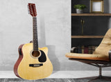Karrera 12-String Acoustic Guitar with EQ - Natural 12S-EQ-NAT