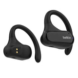 Belkin SoundForm ClearFit Open-Ear Wireless Earbuds - Black , Fast Charge, IPX5-Rated, V1202-V2-MPA-AUC013BTBK