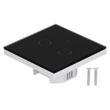 Type 86 2Way Smart Switch Touch Voice Household CapacitorFree Backlit Switch for Zigbee Tuya V1294-YM0901-3113210139211