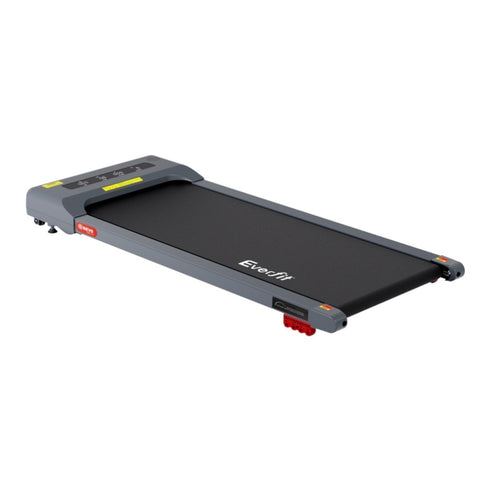 Everfit Treadmill Electric Walking Pad Incline Under Desk Home Gym 380mm Grey TMILL-380-INC-GR