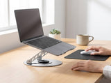 Adjustable aluminum alloy laptop stand , adjustable height and V888-ELOSUNG54394