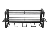 Drill Organizer Black Drill Holder 150lb Load Bearing Wall Mount Tool Rack with Full Accessories for V1294-YM0901-3114230073011