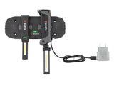 Wurth Cordless LED Handheld Work Lamp ERGOPOWER BEND 700 Lumen, Folding Head, USB Rechargeable V563-WURTH-0827940301