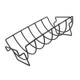 Rib Rack Non Stick Coated Chicken Steak Roasting Stand Barbecue Tool Beef Ribs Grill V1294-YM0626-3111220303411