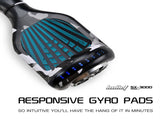 BULLET Gen III Hoverboard Scooter, Dual Copper Motors, UL Certified, AU Compliant, 6.5" Wheels, V219-BLHSTY01A