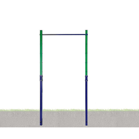 Single Outdoor Pull-Up Bar Height Adjustable Gymnastics & Fitness Bar V63-953141