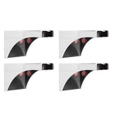 4pcs Magnetic Soap Holder Wall Mounted No Drill Soap Rack Holder for Bathroom Kitchen V1294-YM0901-3112260001311