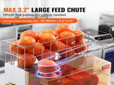 Commercial Orange Juicer Machine, 120W Automatic Juice Extractor, Stainless Steel Orange Squeezer V952-TSZDJLCZJBZDVGFHDV3