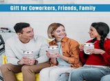 4 Pcs 12 oz Funny Message Coffee Mug Birthday White Elephant Gifts Stainless Steel Insulated V1258-DP02-C-318