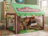 CARLA HOME Kids Clubhouse Play Tent - Green - Outdoor Play Equipment Play Tents & Tunnels V178-36490