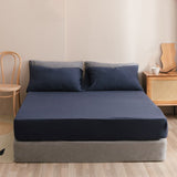 Full Size Fitted Sheet,Hotel Quality Bedding Fitted Sheet Deep Pocket up to 14 Inch,Wrinkle and Fade V1366-AZ2-W-26244