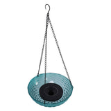 Hanging Solar Bird Bath Fountain Set 9.3in Diameter Bird Bath Bowl with Solar Powered Pump for V1294-YM0901-3111240295212