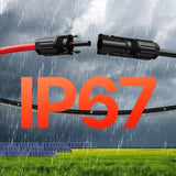 VEVOR 30FT Solar Panel Extension Wire with Female & Male Connectors 10AWG 1 Pair V952-TYNDCBYZXSX38XV37Y3