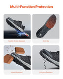 Steel Toe Shoes for Men US Size 11 Wide Athletic Work Shoe Sneakers Black V952-NSHJJZXYDXXHZJDRQV0