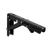 Folding Shelf Brackets - Heavy Duty Stainless Steel Collapsible Shelf Bracket for Bench Table, Space V1370-AZ4-07220