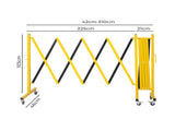 Extendable Garden Gate Mobile Security 16FT HW0221-16FT