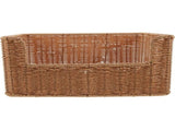 Hamper Imitation Rattan Basket Imitation Woven Basket Office 34X24X16CM V1366-AZ2-W-21121