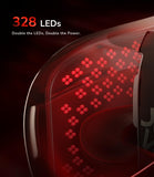High-Performance 3D LED Beauty Mask 4 Light Modes, 328 LEDs, Wireless Operation, Adjustable Timer, V1107-CS-NFMRYMZ