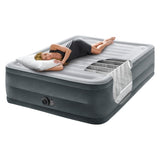 Intex Dura-Beam Deluxe Queen Comfort-Plush High-Rise Air Mattress 64418NZ