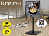 A1 Double Sided Sign Poster Sign Floor Frame Poster Stand Advertising Display Stand for Store Mall V985-POSTERSTAND